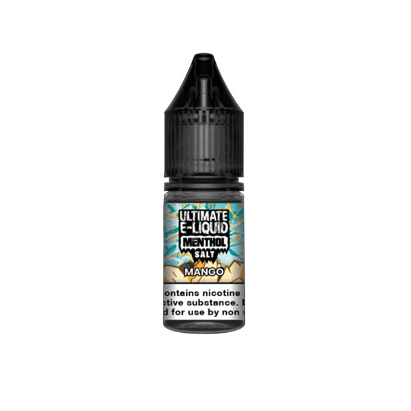 10mg Ultimate E-liquid Menthol Nic Salts 10ml (50VG/50PG)