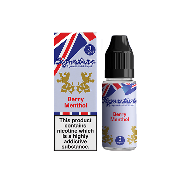 18mg Signature Vapours TPD 10ml E-Liquid (50VG/50PG)