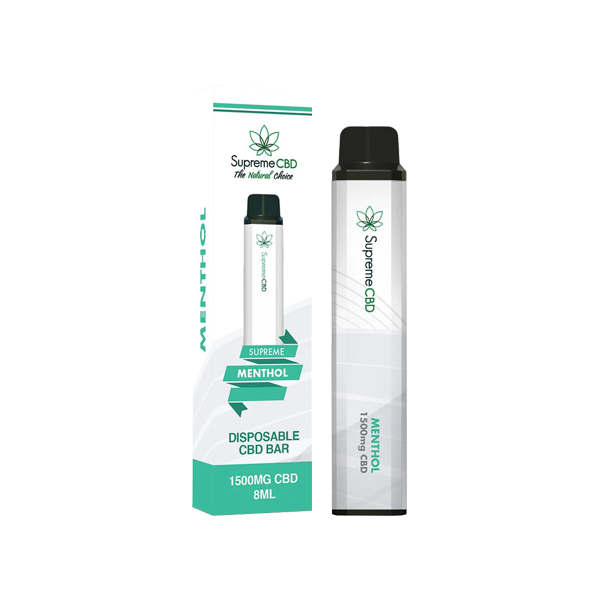 Supreme CBD 1500mg CBD Disposable Vape Device 3000 Puffs