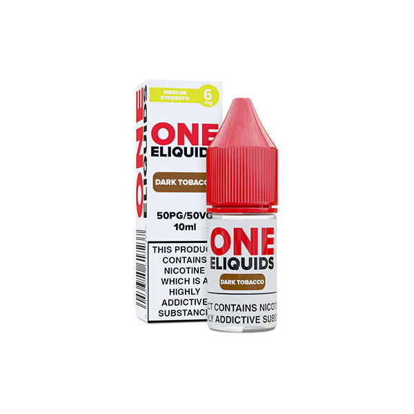 6mg One E-Liquids Flavoured Nic Shot 10ml (50VG/50PG)