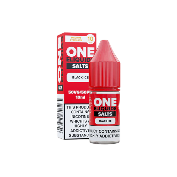 10mg One E-Liquids Flavoured Nic Salts 10ml (50VG/50PG)