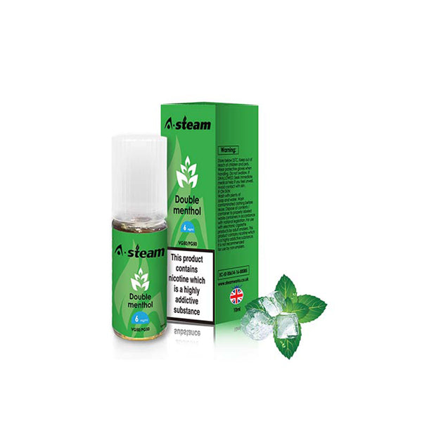 A-Steam Fruit Flavours 6MG 10ML (50VG/50PG)