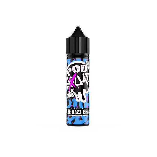 0mg Pod Squad 50ml E-liquid (50VG/50PG)