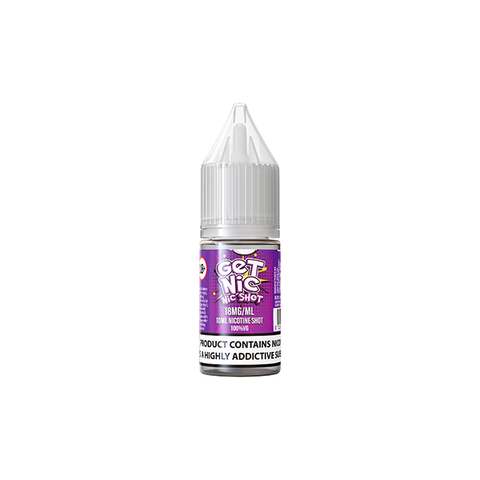 18mg Get Nic Nic Shot 10ml (100VG)