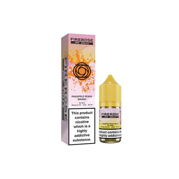 10mg Elux Firerose 5000 Nic salts 10ml (50VG/50PG)