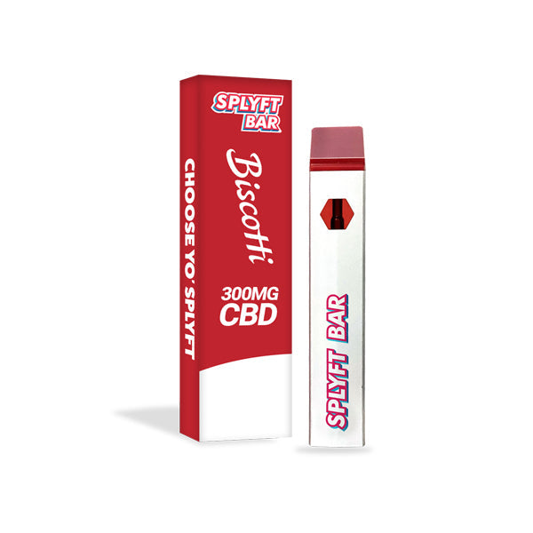 SPLYFT BAR 300mg Full Spectrum Flowform CBD Disposable Vape (BUY 1 GET 1 FREE)