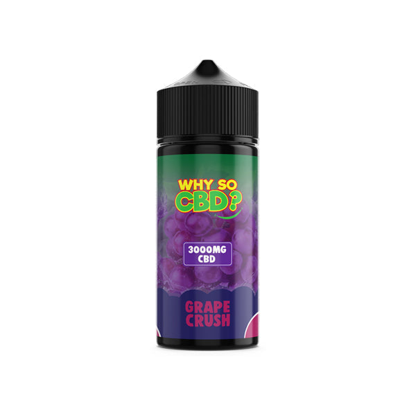 Why So CBD? 3000mg Full Spectrum CBD E-liquid 120ml