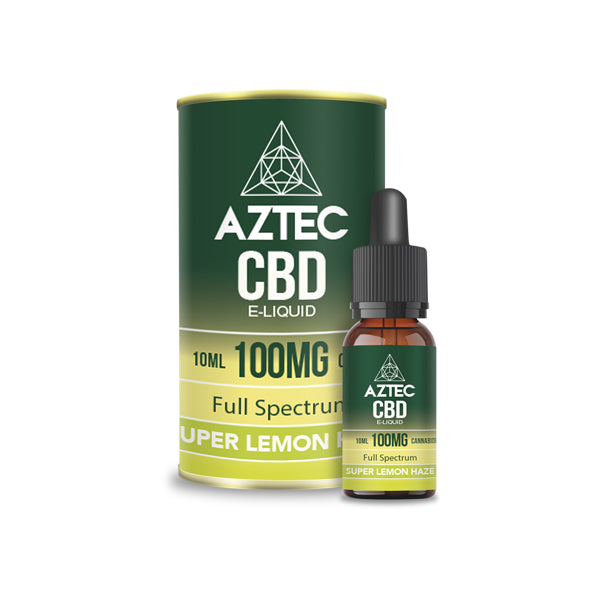 Aztec CBD 100mg CBD Vaping Liquid 10ml (50PG/50VG)