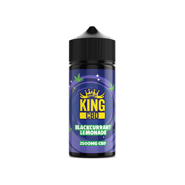 King CBD 2500mg CBD E-liquid 120ml (BUY 1 GET 1 FREE)